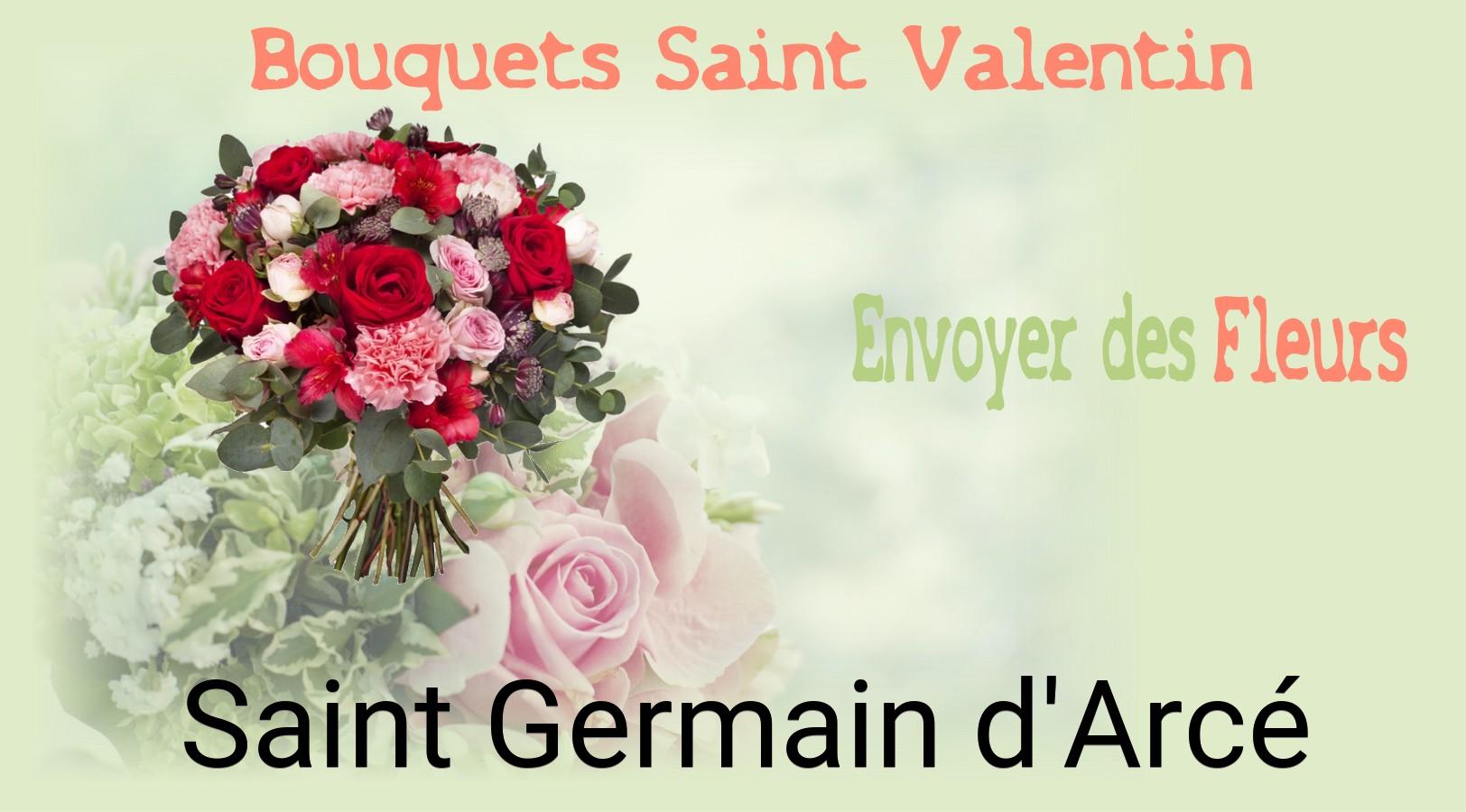 Roses de Saint-Valentin livrées à Saint-Germain-d'Arcé